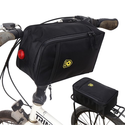 Bicycle rear front - bicycle, bag