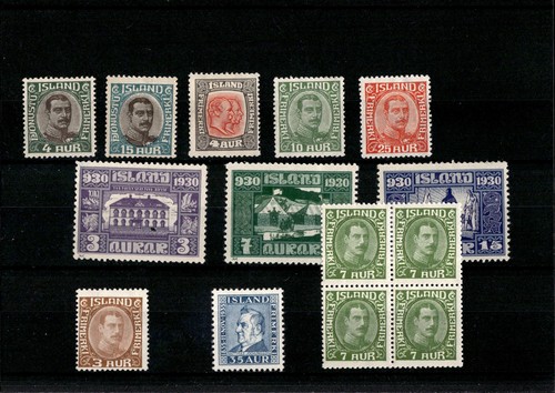 Iceland 1920 1930s - 1920-1930s, various