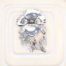 Vintage MASJ Pewter Flower