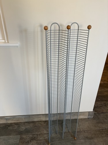 Metal storage rack - cd, holds