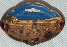 killarney brass wall plate irish jaunting car lakes of
