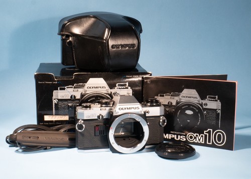 Olympus 35mm slr film - olympus, om-10