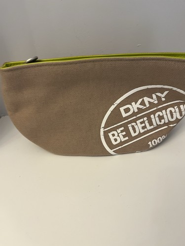Dkny cosmetic bag - cosmetic, burlap