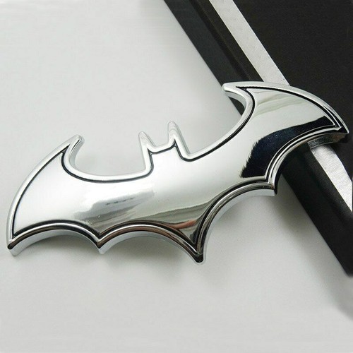 Chrome metal badge emblem - metal,