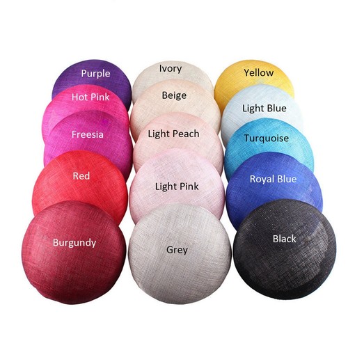 Layers round button sinamay - layers,