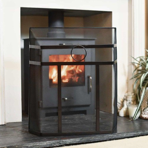 Black traditional enclosed - traditional,