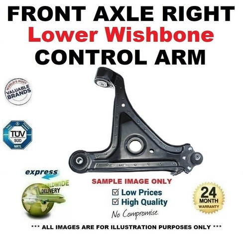 Front axle right lower - front,