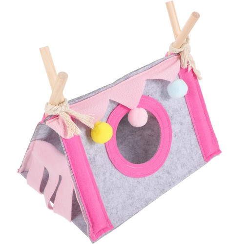 Pink small pet - pink, house