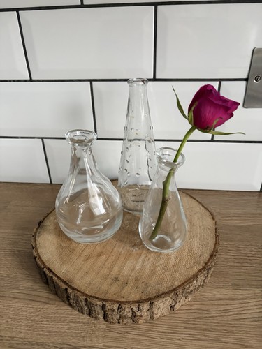 Ikea clear glass bud flower - ikea,