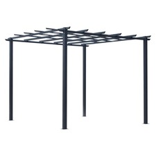Meter metal pergola - x,
