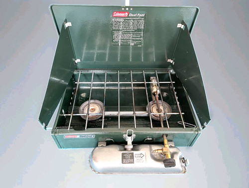 Coleman 424 dual fuel unleaded - coleman,
