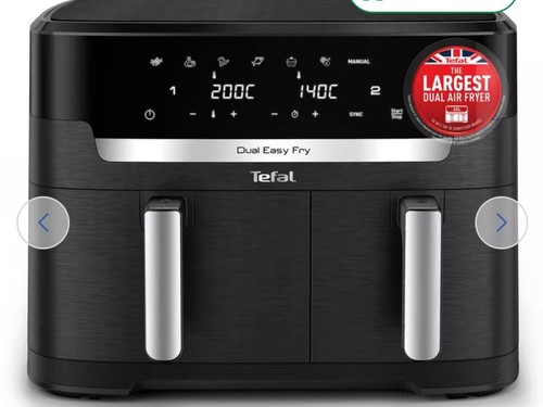 Tefal easy fry dual xxl - easy,
