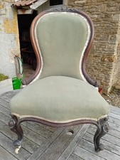 Victorian spoon back chair