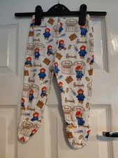 Harrods Paddington for Baby trousers 6-9 months colourful luxury Cotton Rich