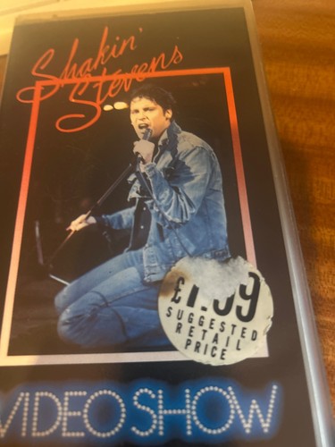 Shakin stevens video - show., vhs