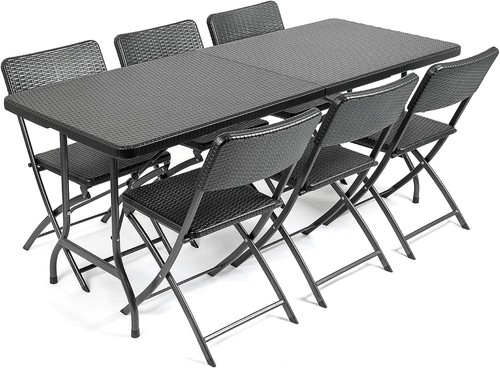 Garden table and chairs set - garden,