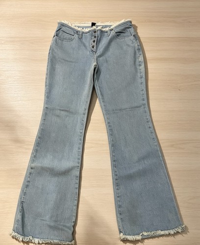 Vintage ffwd raw jeans - raw, fringed