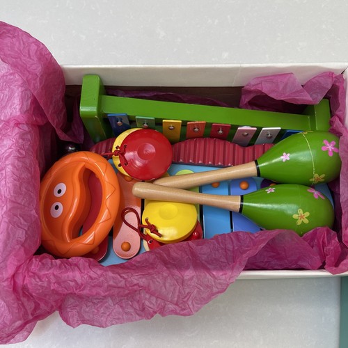 Wooden musical toy instruments - wooden,
