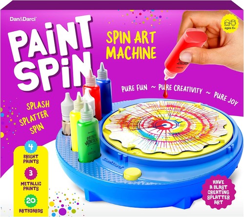 Paint vortex spin art machine - paint,