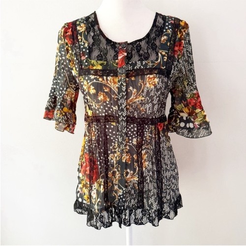 Vintage women y2k floral lace - women,