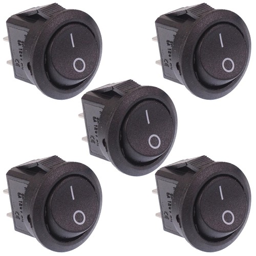 Mini off round circular - 5, on/off