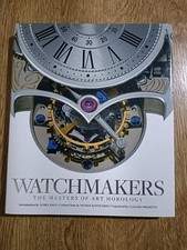 WATCHMAKERS: The Masters of Art Horology 2018 CLaudio Proietti Hardback Book