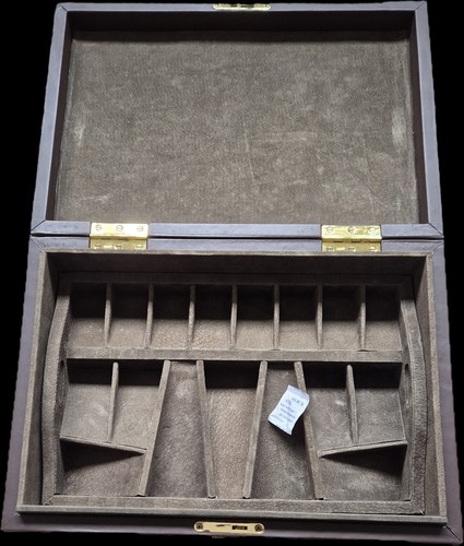 Large chess box faux - large,