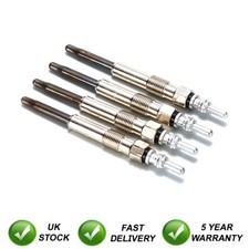 4X FOR VAUXHALL OPEL FRONTERA A 2.5 DIESEL HEATER GLOW PLUGS GP74109