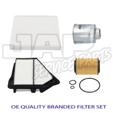 Oil/Air/Fuel/Cabin Filter Kit
