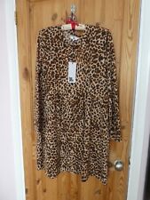 Women's Size 20 Sassy & Roomy Leopard Dress - Stunning - House of Fraser