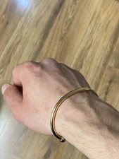 Solid 9ct yellow gold mens - 9ct,