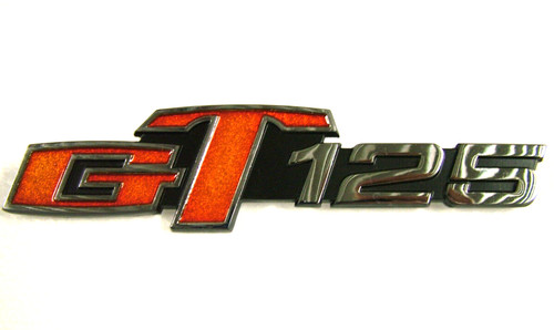 125 side cover badge for - side,
