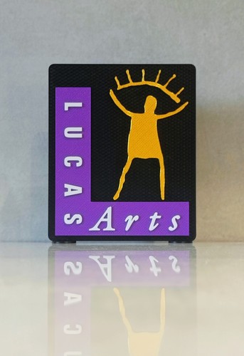 Lucasarts printed shelf - lucasarts,
