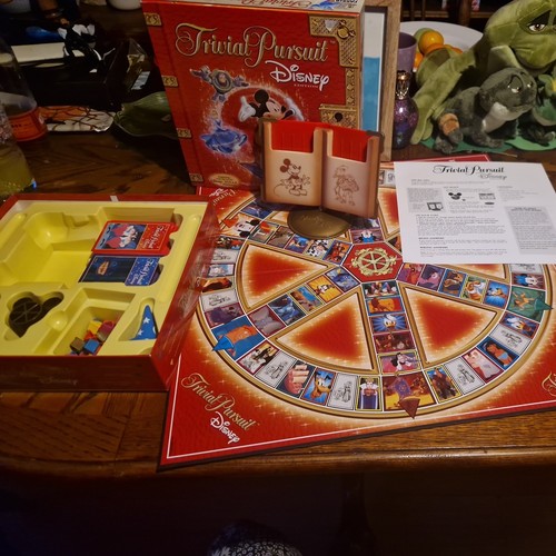 Disney trivial pursuit board - trivial,