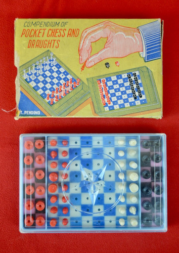 Vintage 1960s plastic travel - vintage,
