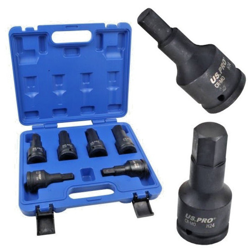 Pro 6pc hex bit - us,