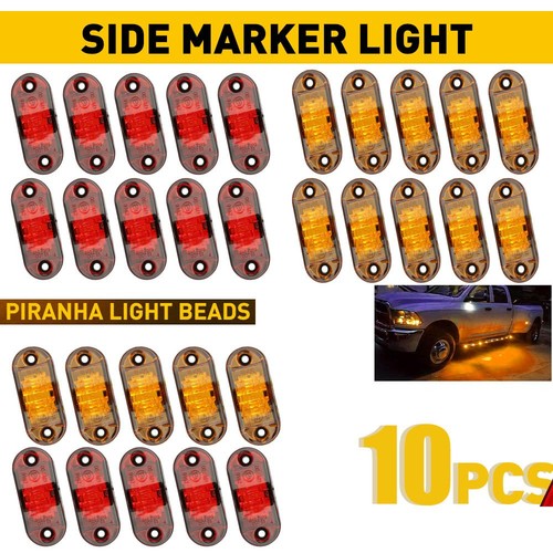 Red amber led car truck - red/amber,