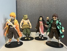  Demon Slayer Anime Plastic Figures Characters Detailed Display Statues