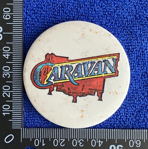 Caravan vintage pin badge - pin,