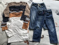 Young boys 2-3 Years NEXT Bundle - 2x Jeans & 5x T-shirts (long Sleeved)