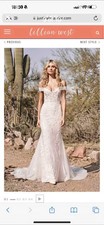wedding dress size 12-14 used