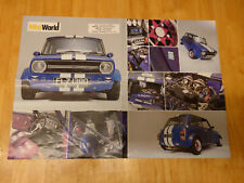 Mini World Poster 2001 (iii) inc. Mini Pick-Up, Clubman