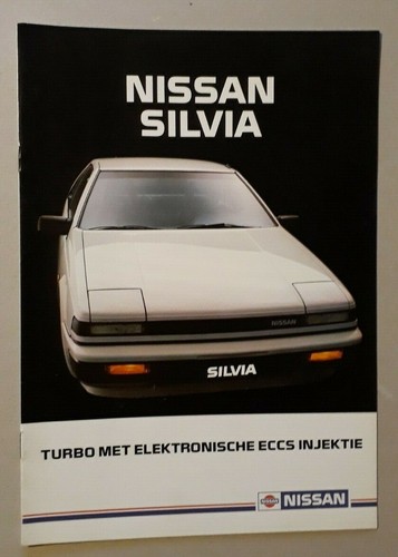 Nissan silvia brochure 1986 - nissan,
