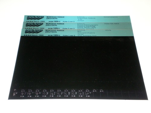Microfiche spare parts - spare,