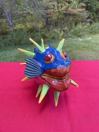 Large papier mache hanging - large,