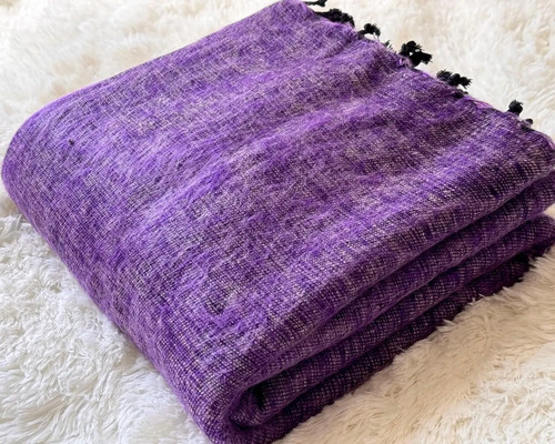 Yak woolen shawl - yak,