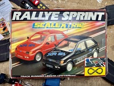 Scalextric Classic Rallye Sprint Set 1992 C807 Ford Fiesta XR2i Complete Rally