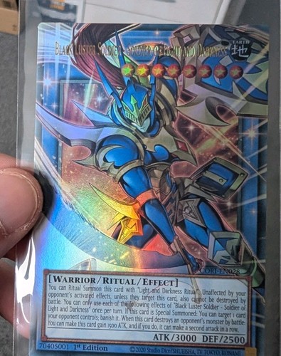 Black luster soldier - yu-gi-oh,