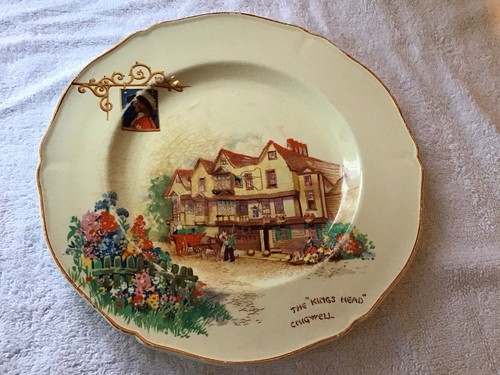 Vintage plate the - plate, head