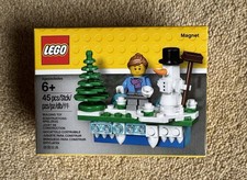 LEGO Christmas Scene Magnet